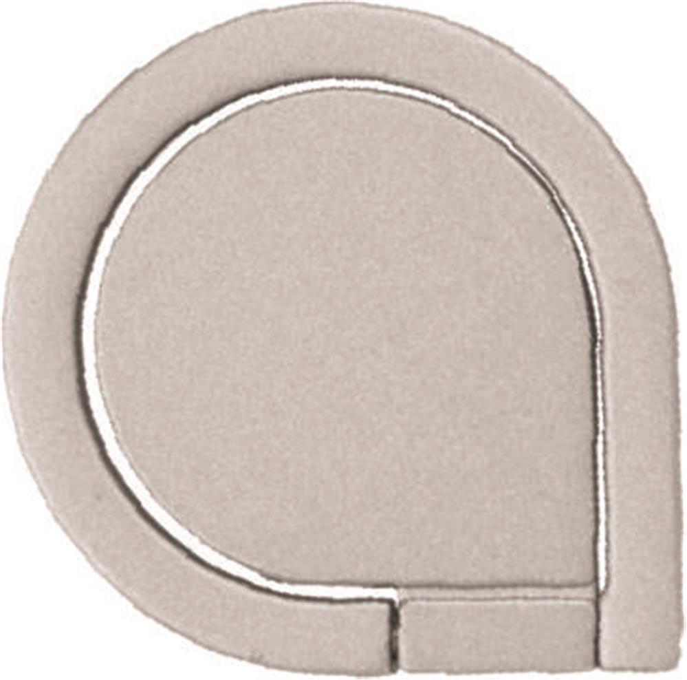 Anneau support téléphone zinc personnalisé DROP RING, dessus (doming)