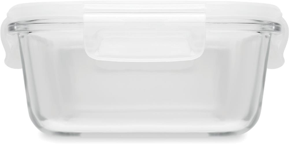 Lunch box verre 900 ml personnalisée PRAGA LUNCHBOX, côté 4