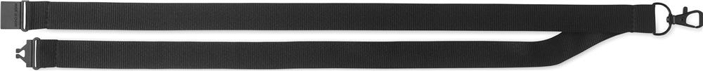 Lanyard porte-téléphone polyester personnalisé AMESTE, sangles devant