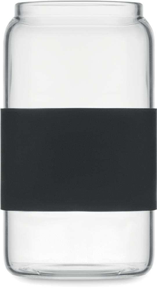 Gobelet en verre borosilicate 550 ml personnalisé BOROSIP, devant