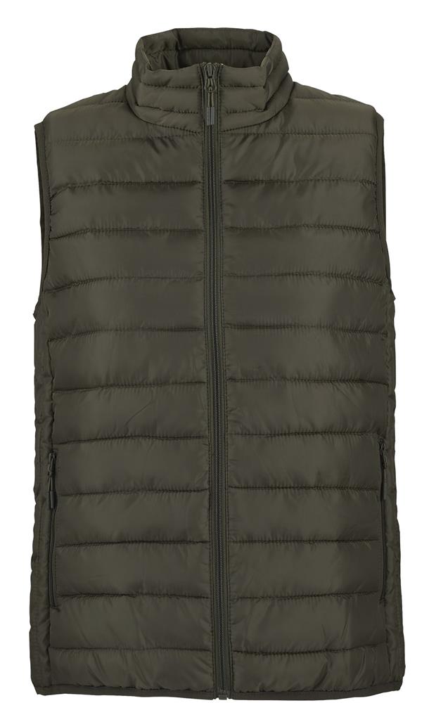 Bodywarmer femme matelassé personnalisé STREAM BW WOMEN, poitrine droite