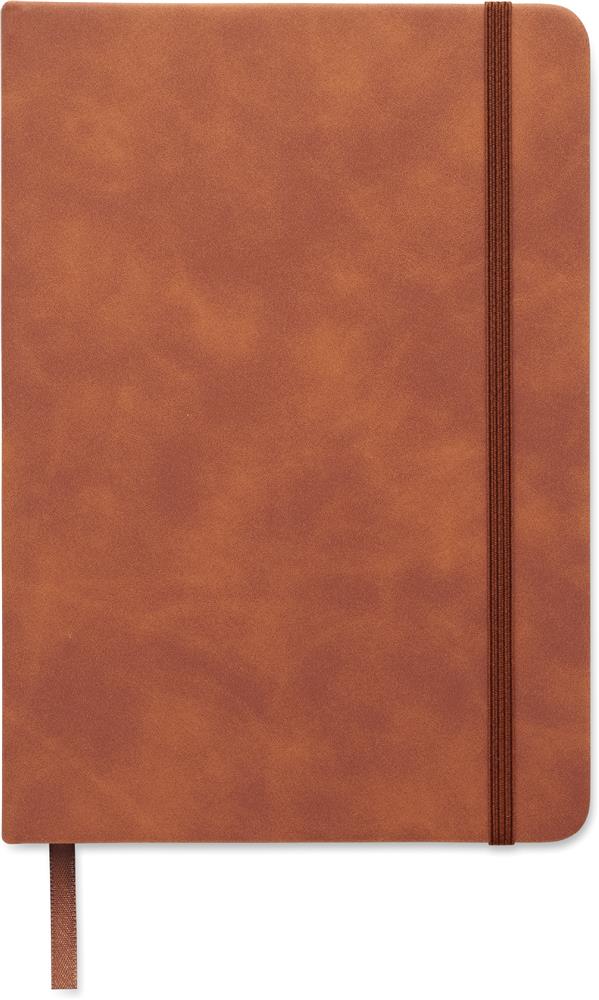 Carnet A5 rigide PU effet patiné personnalisé TINT, devant (impression numérique)