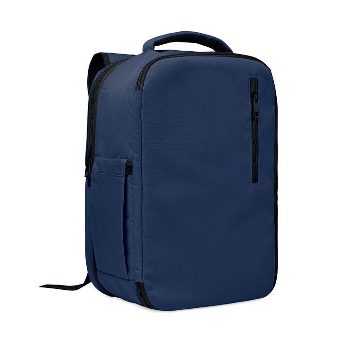 Sac à dos cabine RPET 600D personnalisé FLYSAFE, Bleu
