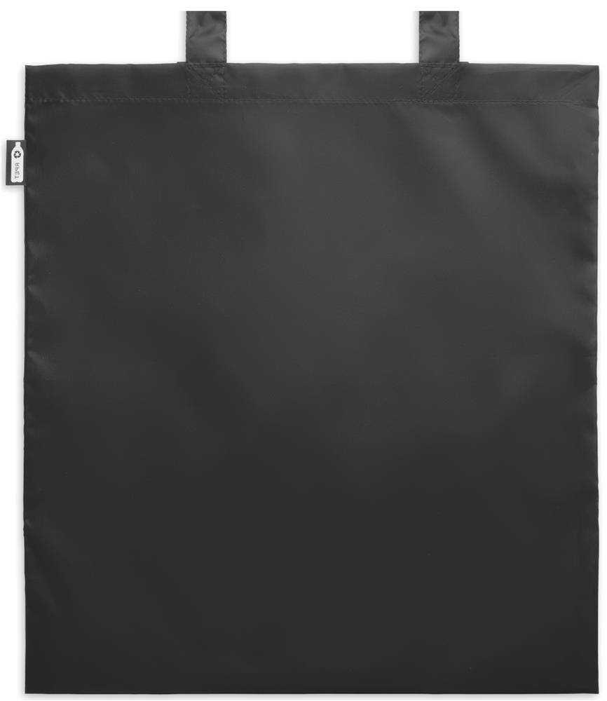 Tote bag RPET 190T personnalisé TOTEPET, dos (transfert réfléchissant)