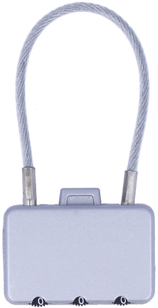 Cadenas de valise métal à code personnalisé THREECODE, devant