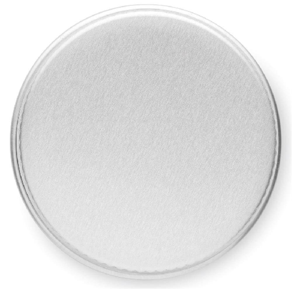 Baume à lèvres boîte aluminium personnalisé BALM, dessus (étiquette numérique)