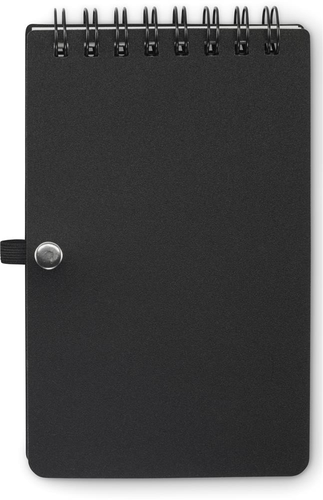 Bloc-notes déperlant avec stylo personnalisé KIT, dos