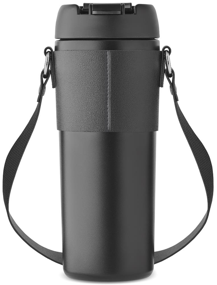 Gobelet isotherme inox 700 ml avec paille personnalisé AIRA, dos
