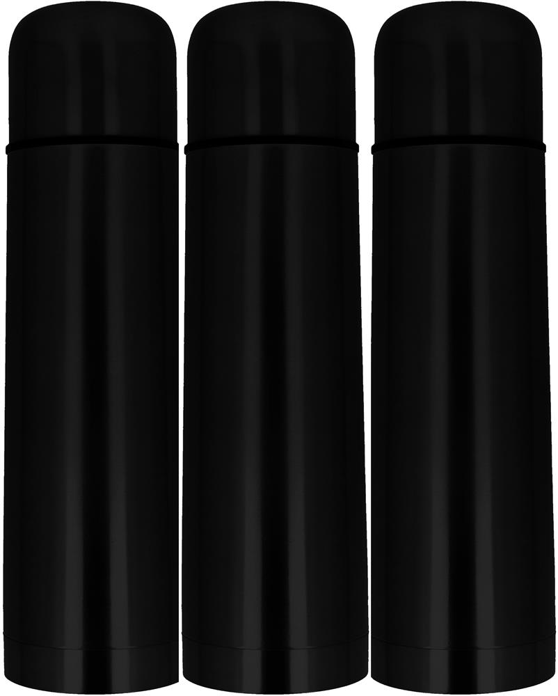 Bouteille isotherme inox 500 ml personnalisée CHAN, tour complet (sérigraphie circulaire)