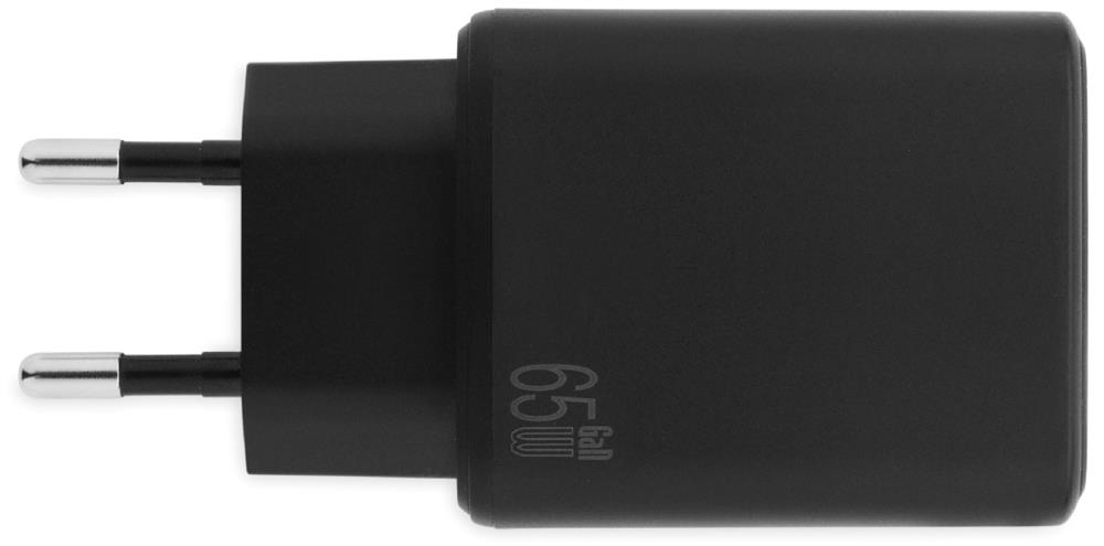 Chargeur secteur GaN 65 W USB-C personnalisé EXTEN, côté 2