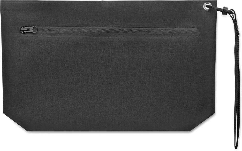 Pochette RPET résistante à l'eau personnalisée BRENNA POUCH, devant
