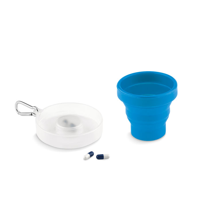 Gobelet pliable silicone personnalisé CUP PILL