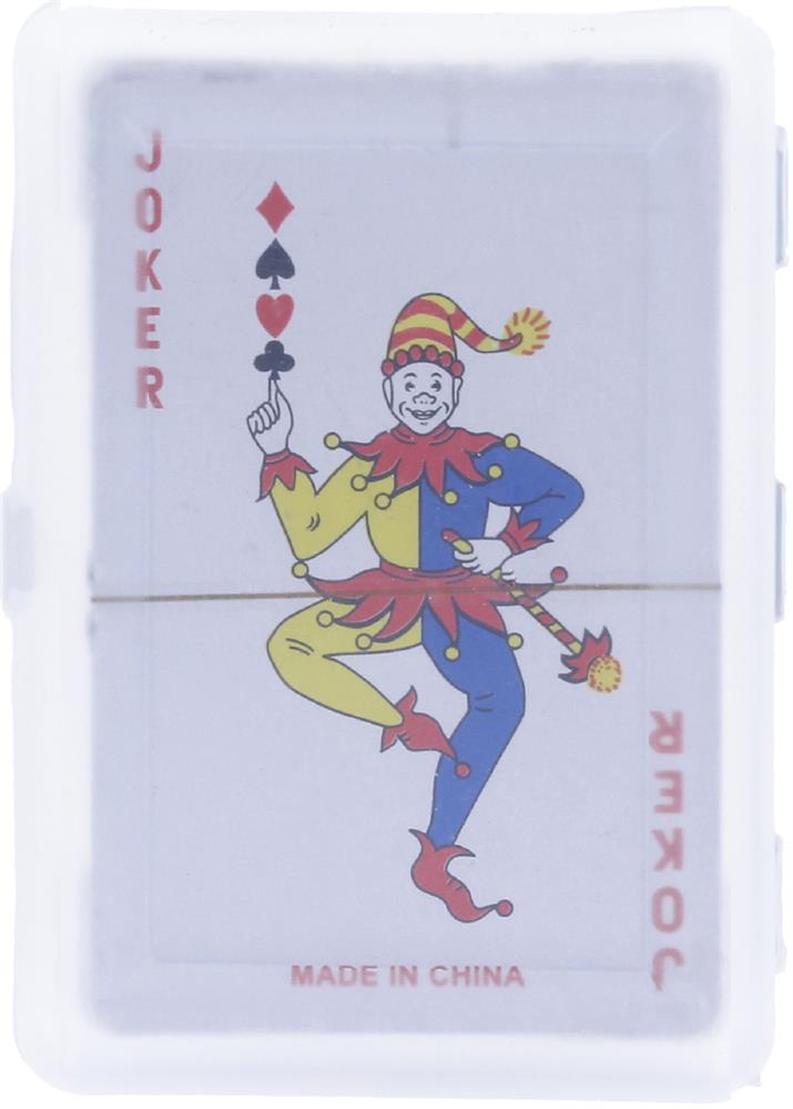 Cartes à jouer personnalisées ARUBA, dessus (tampographie)