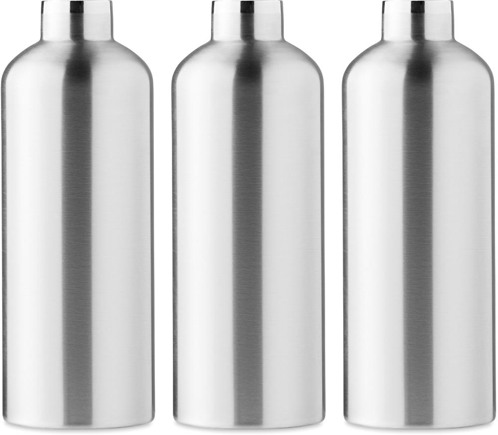 Gourde isotherme 1,5 L bambou personnalisée HELSINKI EXTRA, tour complet (gravure laser 360)