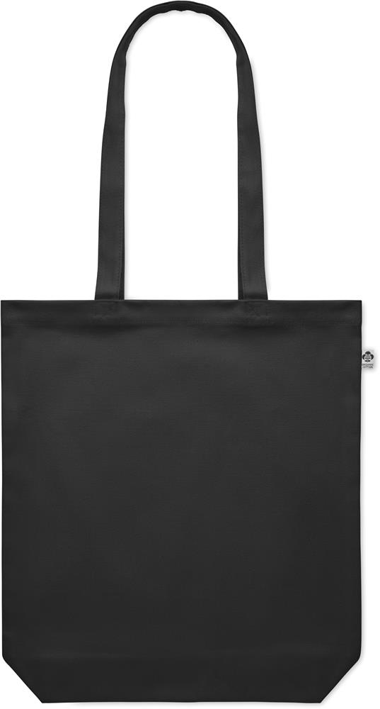 Tote bag toile bio 270 g/m² personnalisé COCO, devant (sérigraphie)