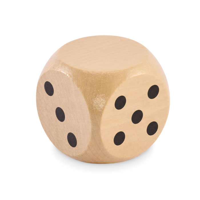 Dé en bois 5 cm personnalisé DADO