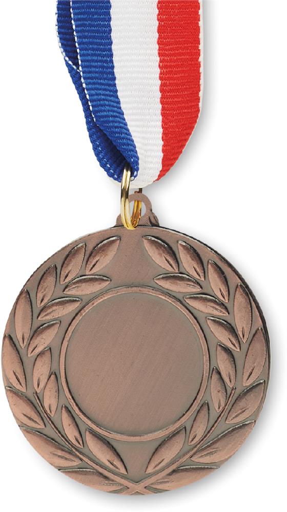 Médaille 5 cm en métal personnalisée WINNER, devant (étiquette numérique)