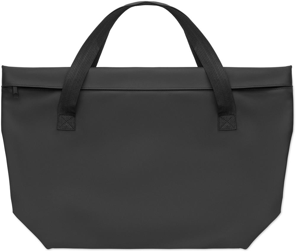 Sac vélo PU 10 L personnalisé RIDE TOTE BAG, devant (sérigraphie)