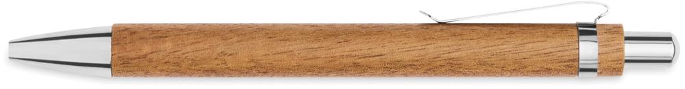 Stylo bille bois d'acacia personnalisé JAKARTA, corps droite
