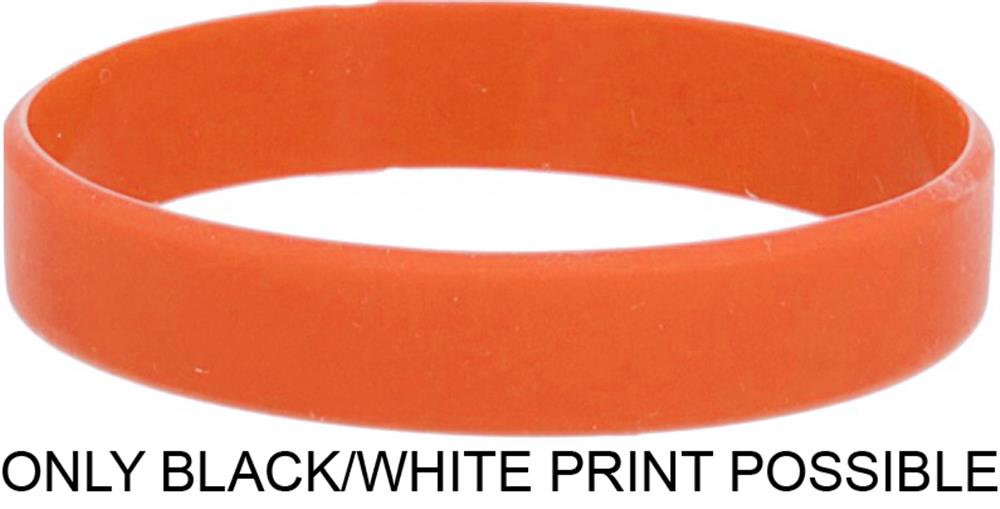 Bracelet silicone personnalisé EVENT, bandeau dos