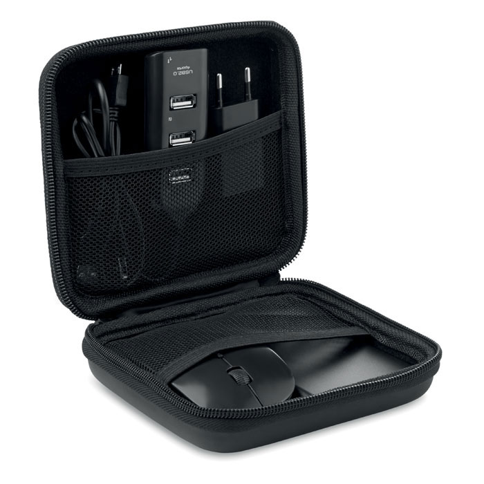 Kit batterie 4000 mAh, souris et hub personnalisé POWERSET