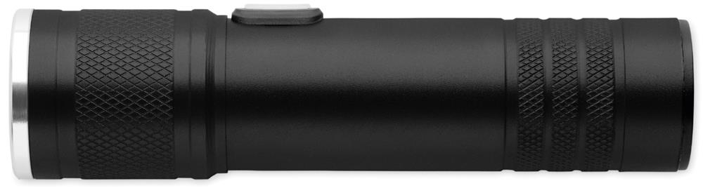 Lampe torche aluminium recyclé 800 mAh personnalisée FLASHRA, côté 1