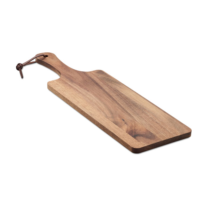 Planche de service acacia étroite personnalisée CIBO