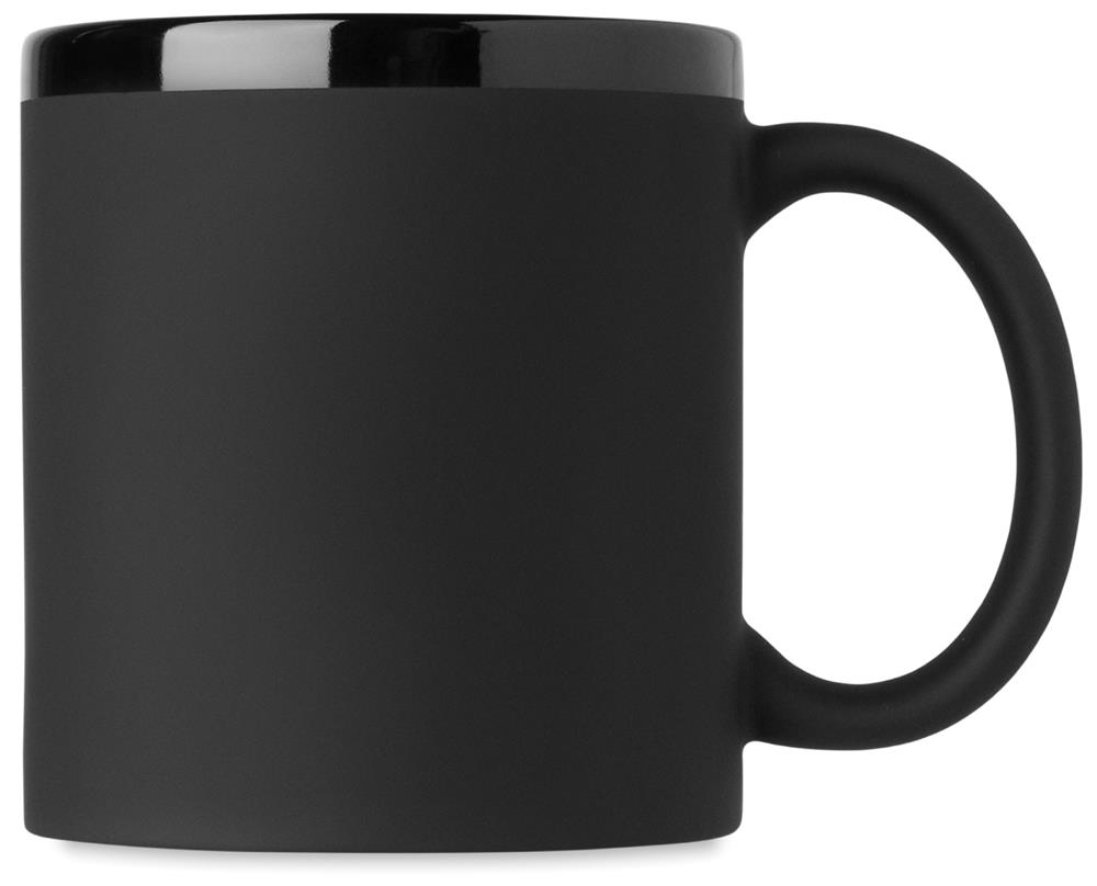 Coffret mug 300 ml et carnet A5 personnalisé READYSET, mug droite