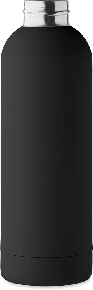 Bouteille isotherme 500 ml gomme personnalisée EMERALD, dos