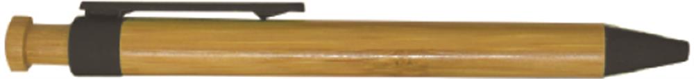 Stylo bambou et paille de blé personnalisé TOYAMA, corps gauche