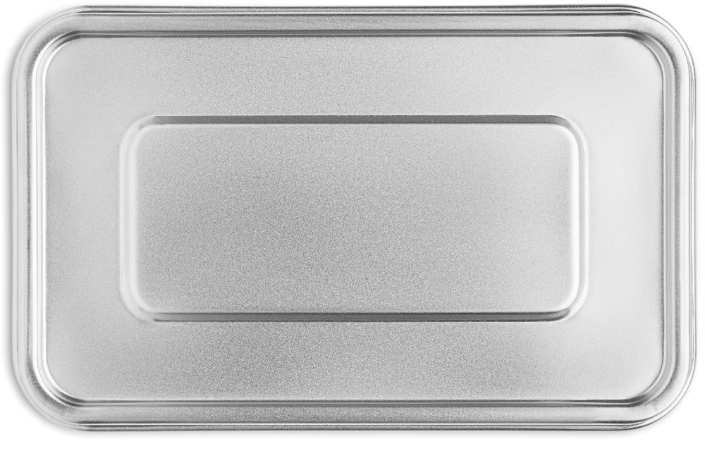 Lunch box inox 750 ml personnalisée TAMELUNCH, couvercle (étiquette numérique)