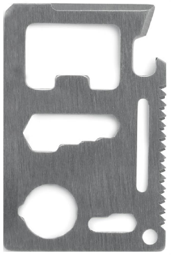 Multi-outil de poche inox 11 accessoires personnalisé TOOLIE, outil 2