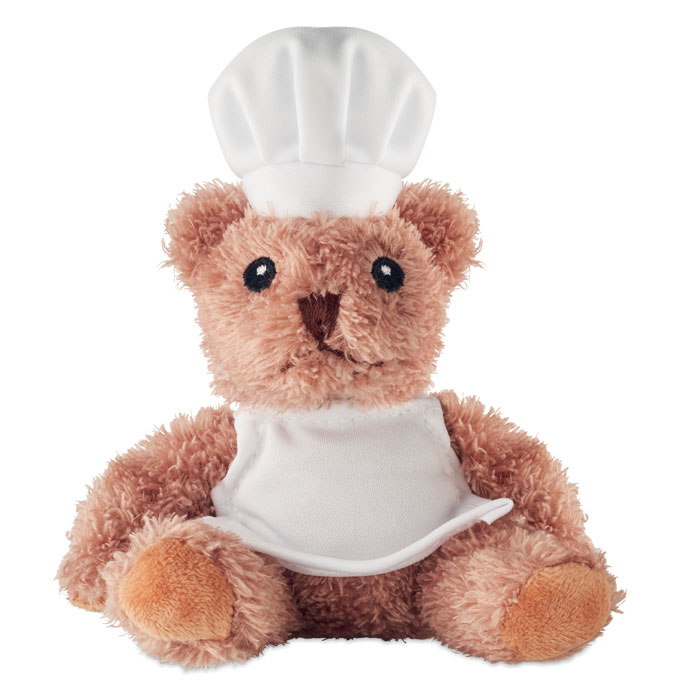 Peluche ourson chef cuisinier personnalisée TEDDCHEF