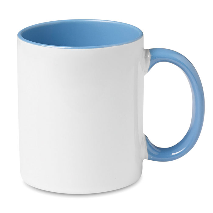 Mug céramique 300 ml personnalisé SUBLIMCOLY, Bleu