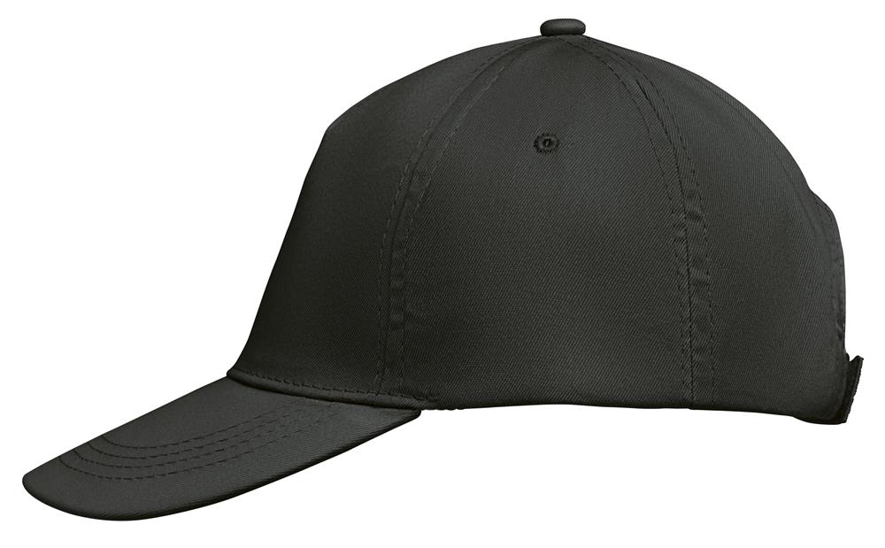 Casquette coton 5 panneaux personnalisée BUZZ, côté gauche