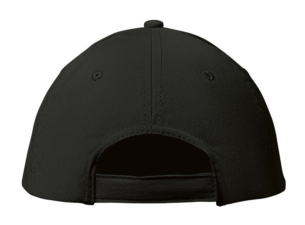 Casquette coton 160 g/m² personnalisée BASIE APOLLO, dos (broderie)