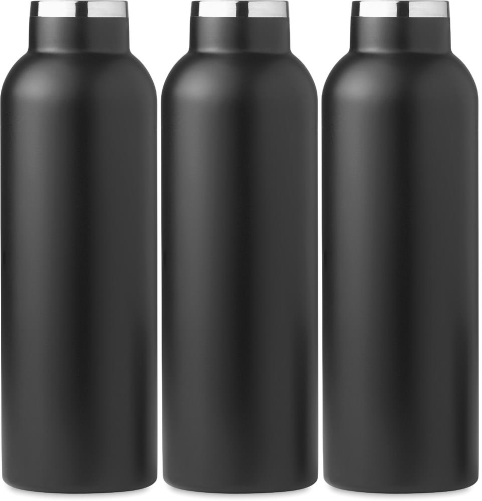 Gourde isotherme 700 ml personnalisée TIKSI, tour complet (sérigraphie circulaire)