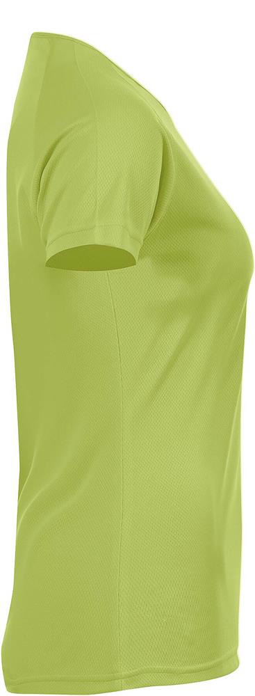 Tee-shirt sport femme 140 g/m² personnalisé SPORTY WOMEN, manche droite