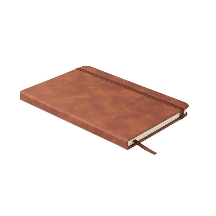 Carnet A5 rigide PU effet patiné personnalisé TINT