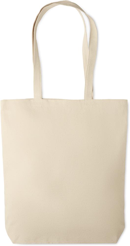 Sac shopping coton 270 g/m² personnalisé RASSA, devant (transfert numérique)