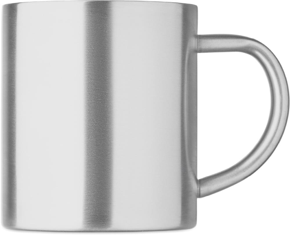 Mug isotherme inox recyclé 260 ml personnalisé UTIL, droite