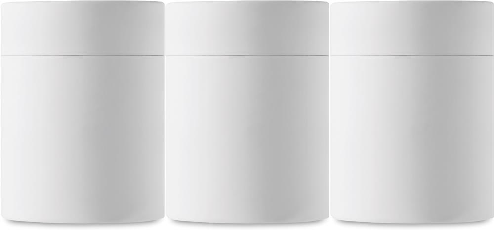 Bougie végétale 280 g verre dépoli personnalisée KEOPS LARGE, tour complet