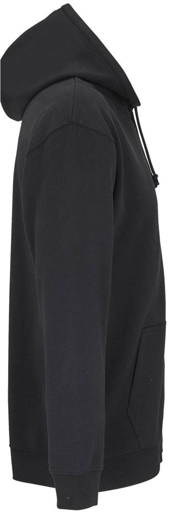 Sweat zippé à capuche coton personnalisé CARTER, manche droite