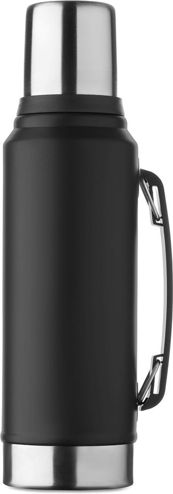 Bouteille isotherme 1 L avec gobelet personnalisée NYIMA, droite