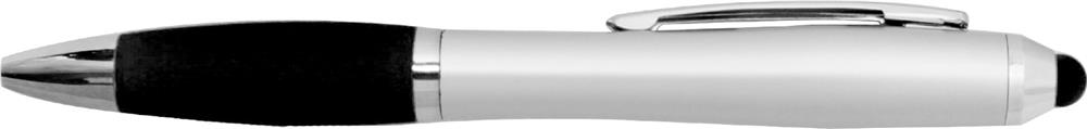 Stylo bille twist grip souple personnalisé RIOTOUCH, corps droite