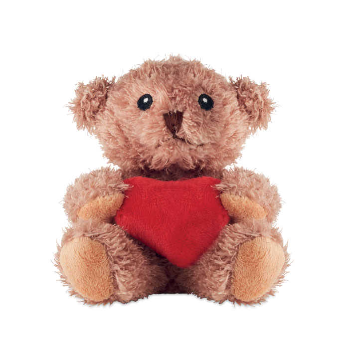 Peluche ourson avec cœur personnalisée CUDDLE