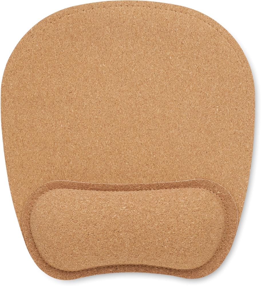 Tapis de souris liège ergonomique personnalisé MARBO, wrist support