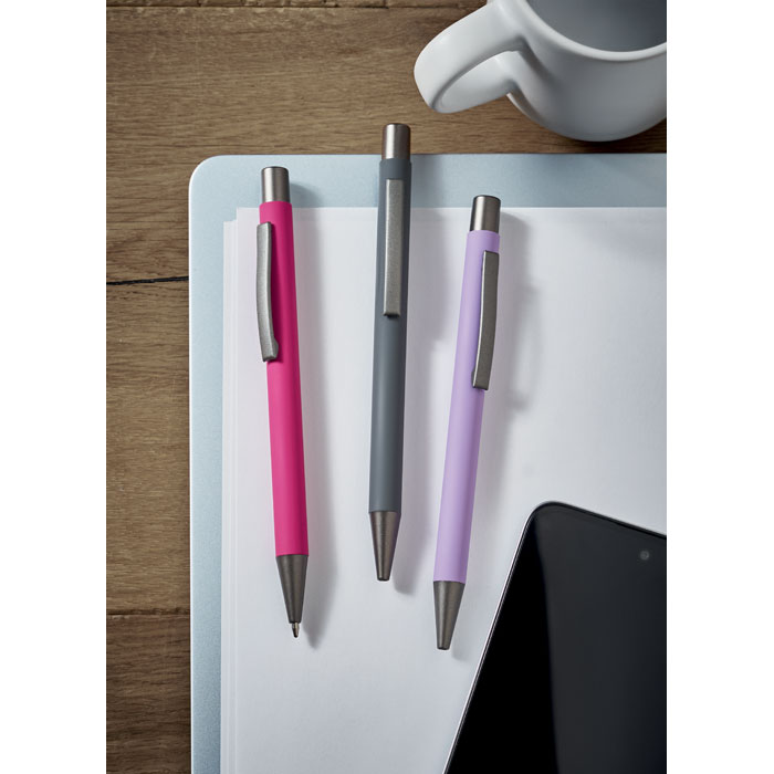 Stylo aluminium recyclé détails bronze personnalisé NALI