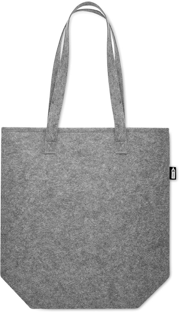Tote bag feutre RPET 2 mm personnalisé TASLO, devant (sérigraphie)