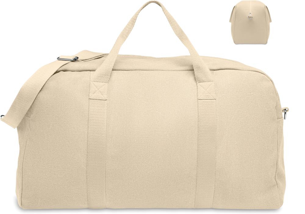 Sac de voyage recyclé 450 g/m² personnalisé DUFFAS, dos